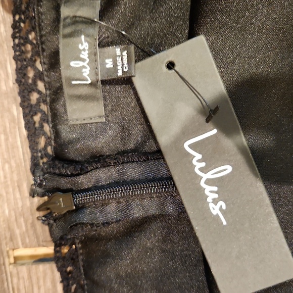 ❤️ NWT! LULU'S ABSOLUTE ELEGANCE LACE MIDI SHEATH DRESS, MEDIUM - Picture 12 of 16